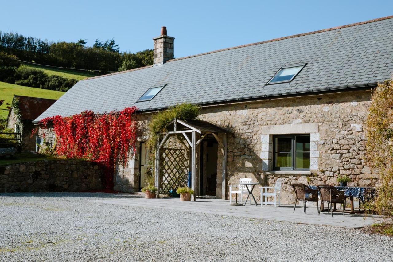 Higher Weddicott Barn Holiday Cottage - Self Catering Chagford Exterior foto