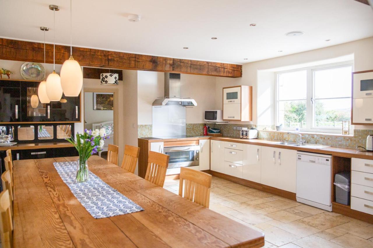Higher Weddicott Barn Holiday Cottage - Self Catering Chagford Exterior foto