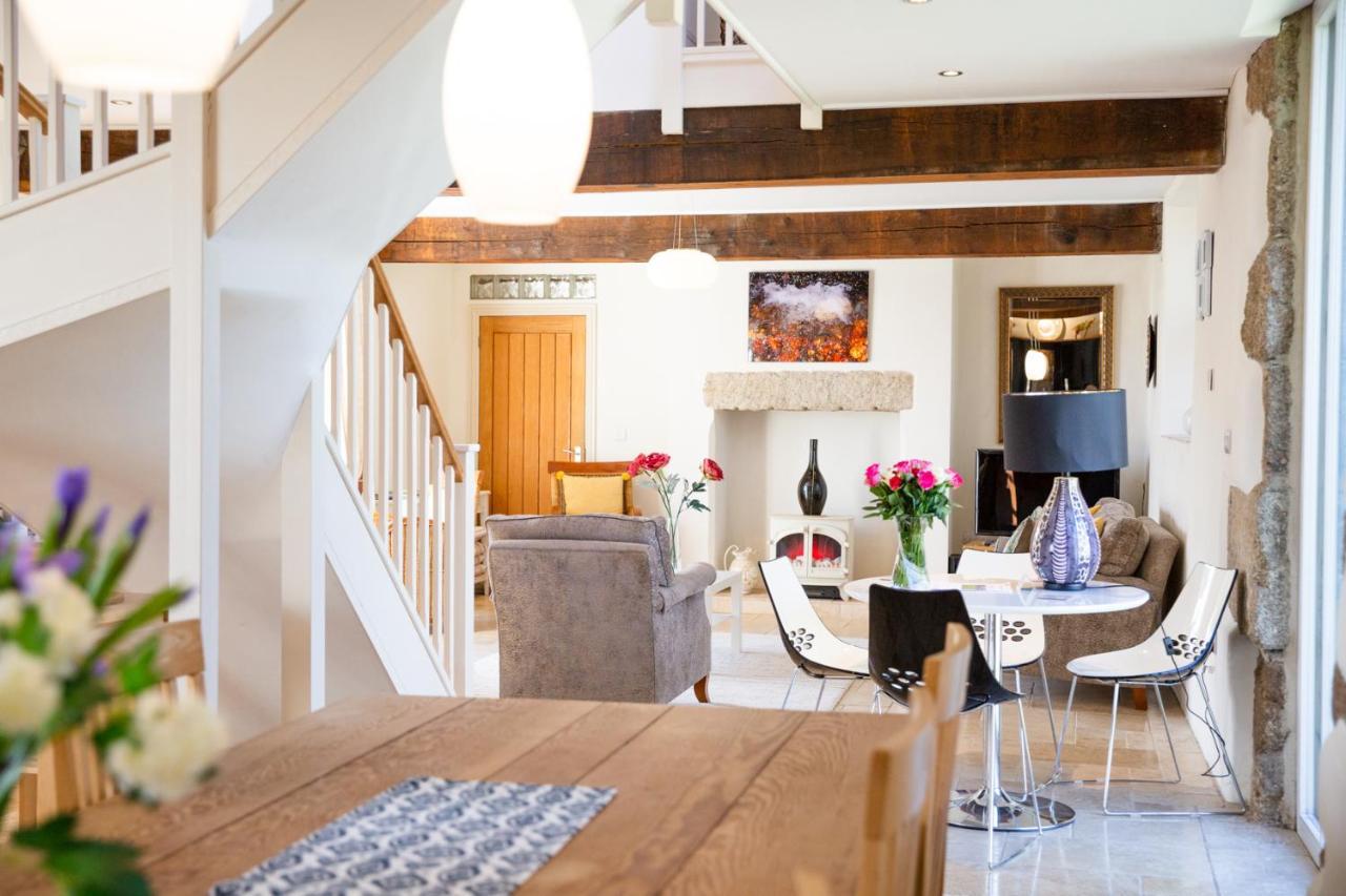 Higher Weddicott Barn Holiday Cottage - Self Catering Chagford Exterior foto