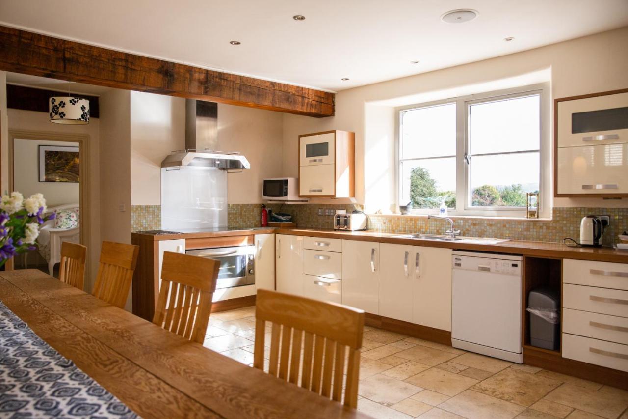 Higher Weddicott Barn Holiday Cottage - Self Catering Chagford Exterior foto
