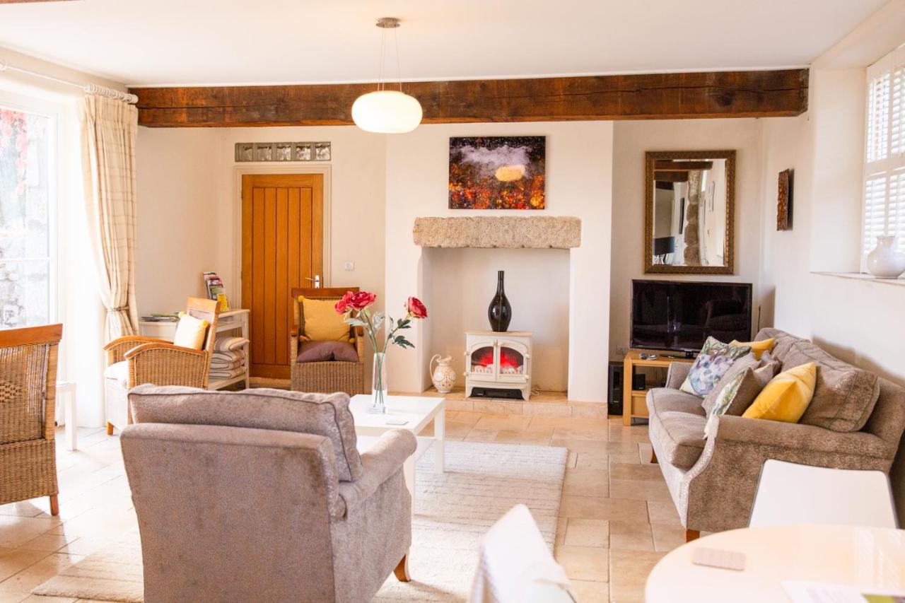 Higher Weddicott Barn Holiday Cottage - Self Catering Chagford Exterior foto