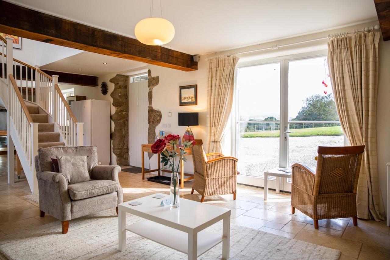 Higher Weddicott Barn Holiday Cottage - Self Catering Chagford Exterior foto