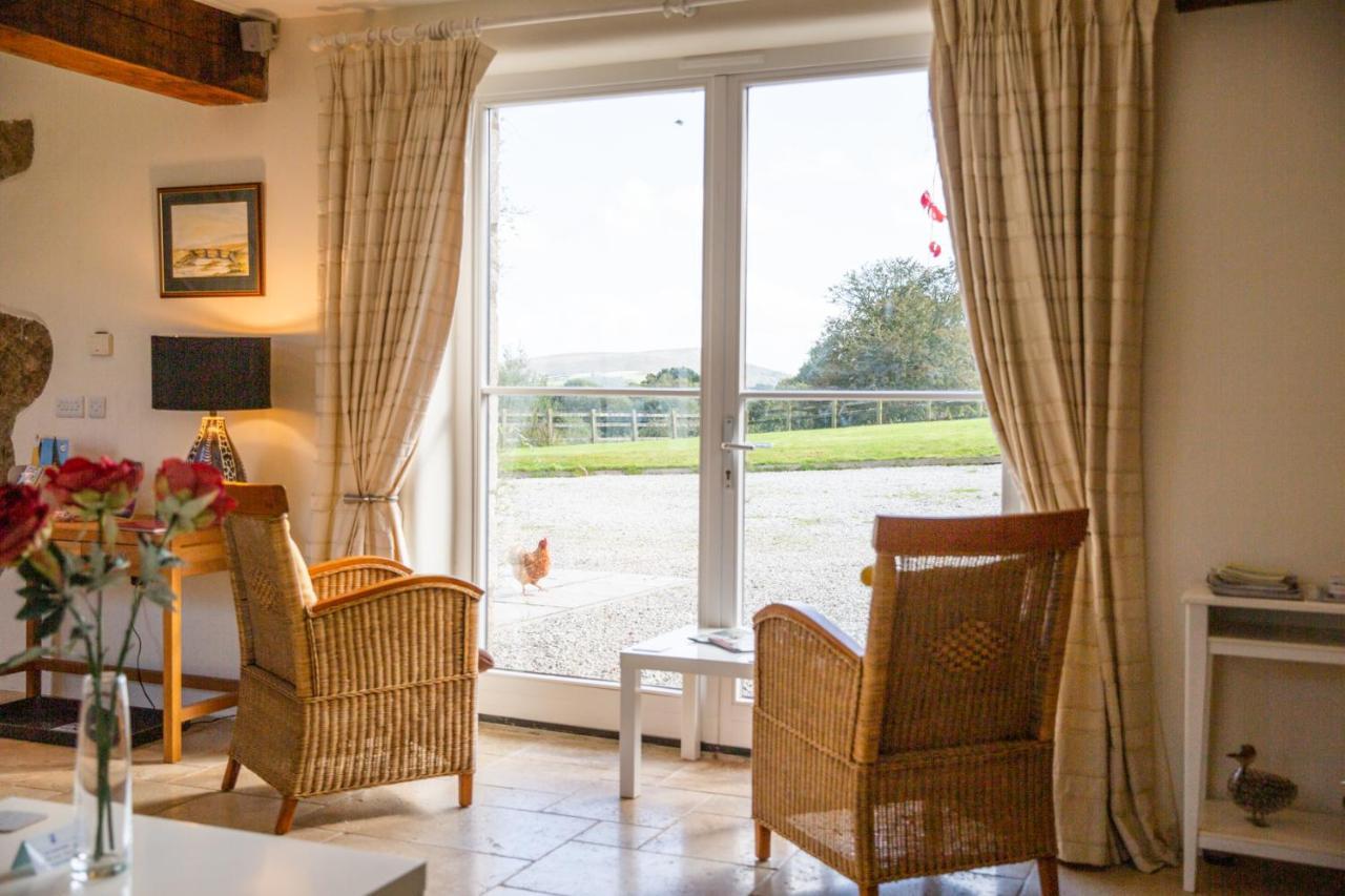 Higher Weddicott Barn Holiday Cottage - Self Catering Chagford Exterior foto